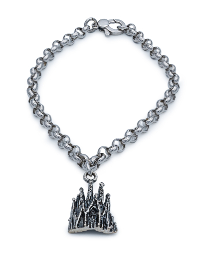 Holy Family silver bracelet