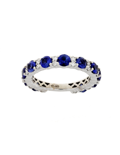 Entire ring of sapphires...